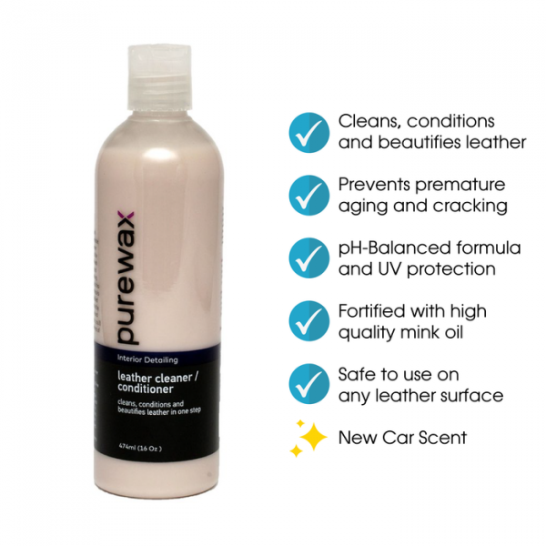 Leather Cleaner / Conditioner 16oz (474ml)